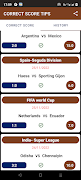 Correct Score VIP اسکرین شاٹ 2