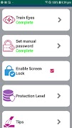 Eye Scanner Lock Screen poster