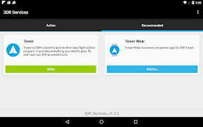 1 Schermata 3DR Services
