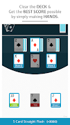 9-Draw: Poker Solitaire Puzzle captura de pantalla 1