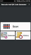 Barcode and QR code Generator screenshot 1