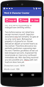 Word & Character Counter screenshot 1