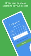 1 Schermata Ordering App