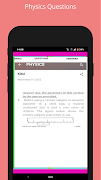 Physics Questions 스크린샷 2