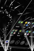 Black 3D Launcher পোস্টার