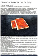 Card Tricks Tutorial تصوير الشاشة 1