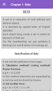 برنامه‌نما 11th Maths Notes- Class 11 عکس از صفحه