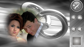 Silver Photo Frames Editor โปสเตอร์