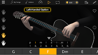 Guitar 3D: Grundakkorde lernen Screenshot 3