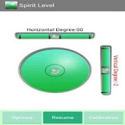 برنامه‌نما spirit level(water level) عکس از صفحه