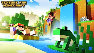 Texture Packs for Minecraft 海報