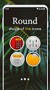 برنامه‌نما Rounded - Icon Pack عکس از صفحه