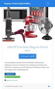 Promo Codes, Coupons & Voucher Ekran Görüntüsü 5