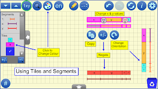 Algebra Tiles by mathies screenshot 4