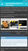 micro:bit MicroPython Reference screenshot 2