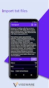 TextSpeech  - Text to Speech imagem de tela 3