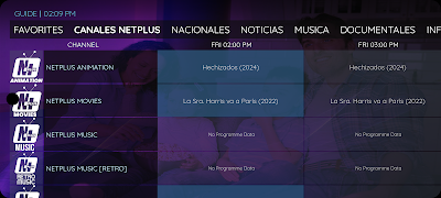 4 Schermata Netplus Streaming