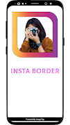 برنامه‌نما Imageborder - border on photo عکس از صفحه