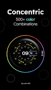 Concentric - Pixel Watch Face syot layar 1