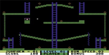 C64 Jumpman Junior screenshot 1