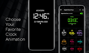 Lock Screen Clock Widget App screenshot 2