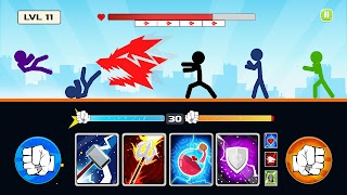 Stickman Fighter : Mega Brawl screenshot 4