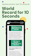 Click Test 10 Seconds screenshot 2