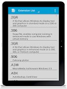 File extensions screenshot 6