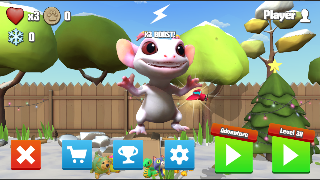 Wolly: Throw and Fly! screenshot 1