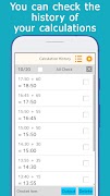 Time calculator screenshot 1