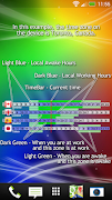 World Clock Widget (Trial) تصوير الشاشة 1