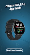 Zeblaze GTR 3 Pro App Guide 포스터