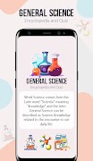 General Science Book and Quiz captura de pantalla 1