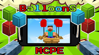 Balloons mod for Minecraft 스크린샷 5
