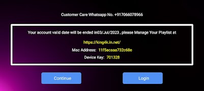 King 4k OTT Player for Mobile poster