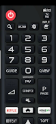 TV Remote Control for LG TV پوسٹر