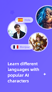 PolySpeak-Learn Language by AI ポスター