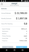 Swept Quick Estimate ảnh chụp màn hình 3