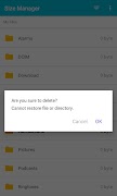 File, Directory Size Manager ภาพหน้าจอ 3