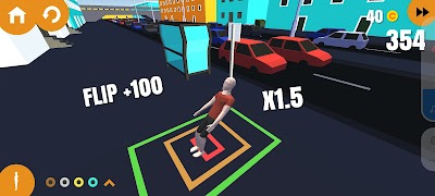 برنامه‌نما Backflip Master: 3D Parkour عکس از صفحه
