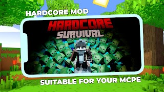 Hardcore Mod for Minecraft captura de pantalla 4