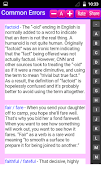 Common Errors in English Screenshot 2