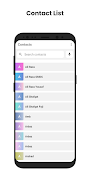 Contacts Backup & Transfer capture d'écran 1