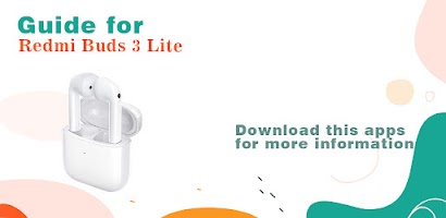 Redmi Buds 3 Lite App Advice Poster