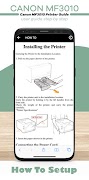 Canon MF3010 Printer Guide Screenshot 1