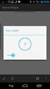 Memo Widget Simple screenshot 5