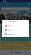 برنامه‌نما Magento Mobile App عکس از صفحه
