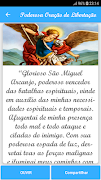 Oração de São Miguel Arcanjo ảnh chụp màn hình 3