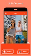 Split Camera-Camera Clonner اسکرین شاٹ 1
