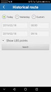 برنامه‌نما GTRACK عکس از صفحه